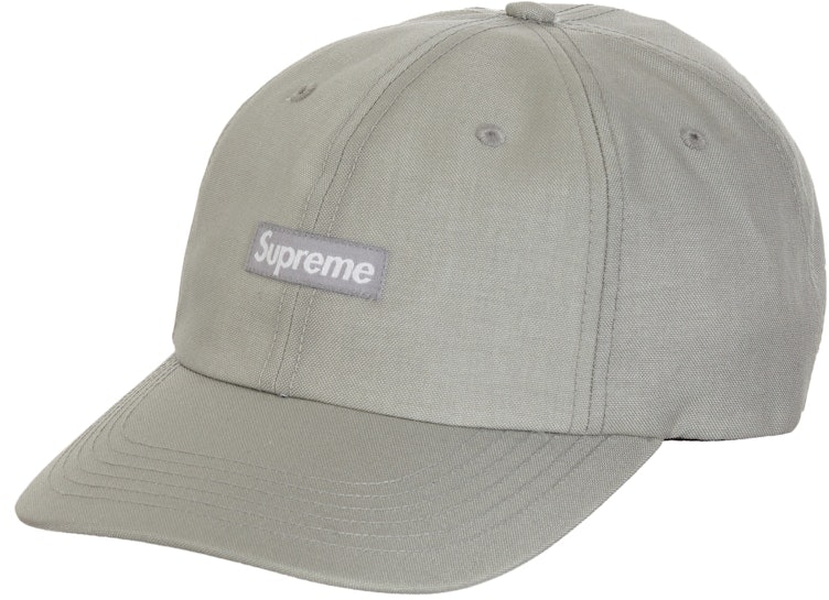 supreme-cordura-small-box-6-panel-grey