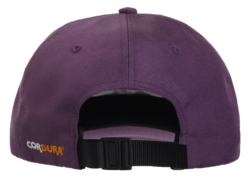 Lookbook Supreme Cordura 小方標六片帽 紫色