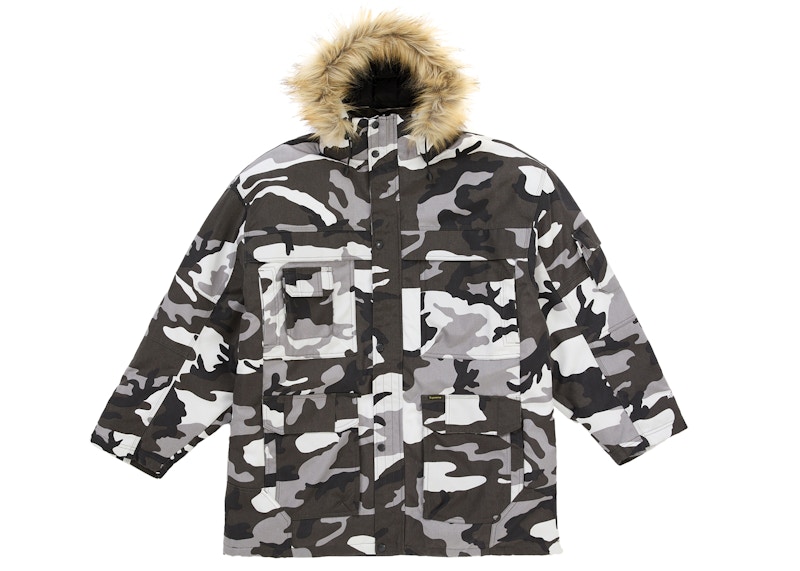 Supreme Cordura Snorkel Coat Snow Camo