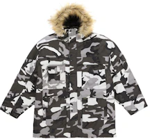 Supreme Cordura Snorkel Coat Snow Camo Supreme Cordura Snorkel Coat Snow Camo