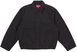 Supreme Cordura Twill Utility Jacket Black Supreme Cordura Twill Utility Jacket Black