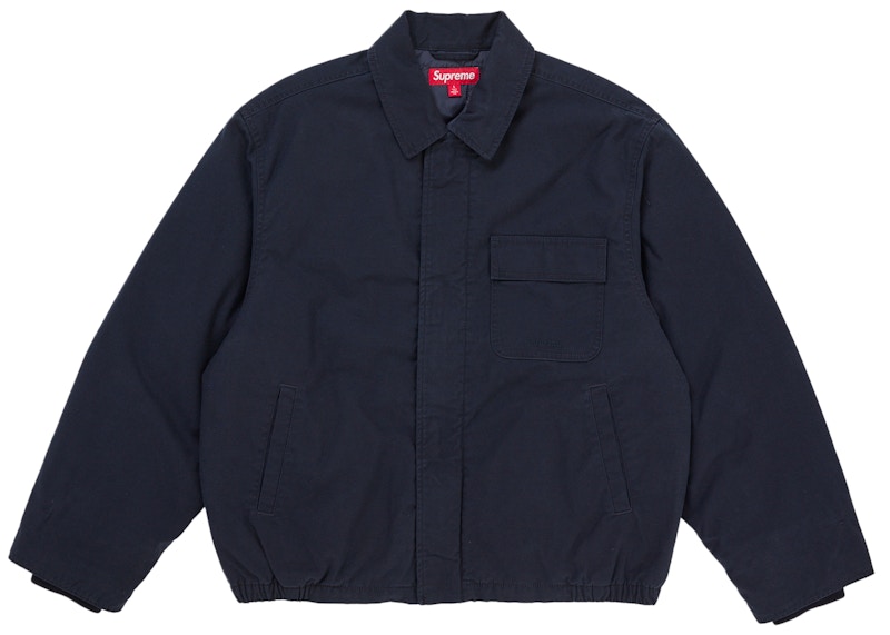 Supreme Cordura Twill Utility Jacket Navy