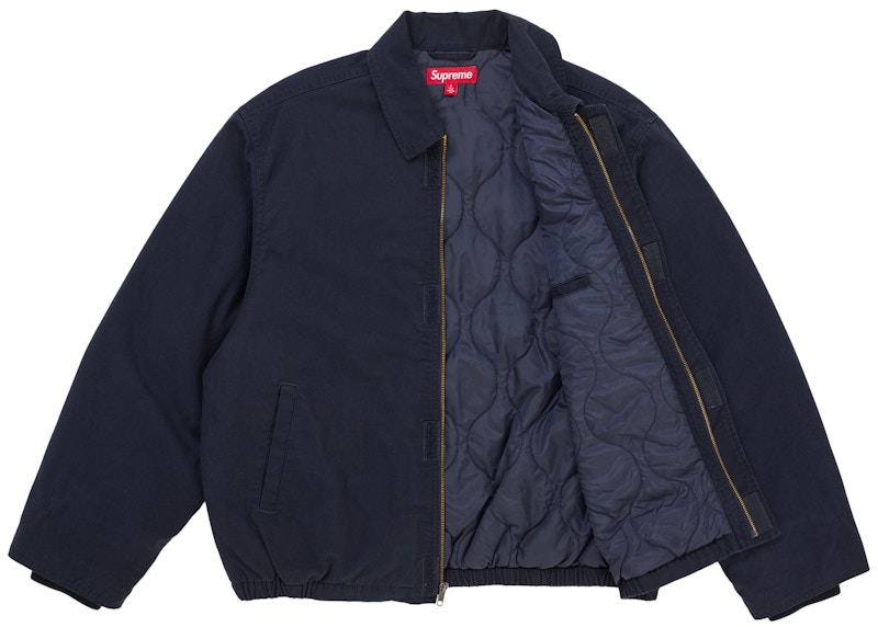 Order Supreme Cordura Twill Utility Jacket Navy