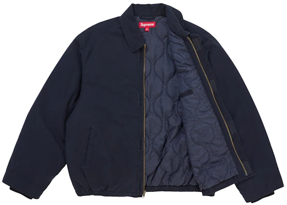 Supreme Cordura Twill Utility Jacket Navy Order Supreme Cordura Twill Utility Jacket Navy