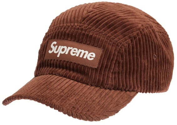 Supreme Corduroy Camp Cap (SS22) Brown Order Supreme Corduroy Camp Cap (SS22) Brown