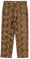 Supreme Corduroy Flight Pant Snakeskin Supreme Corduroy Flight Pant Snakeskin