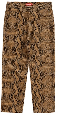 Pantalón Supreme Corduroy Flight Serpiente Piel de Serpiente Buy Pantalón Supreme Corduroy Flight Serpiente Piel de Serpiente