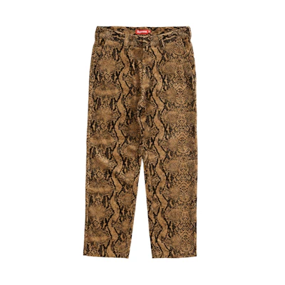 Supreme Corduroy Flight Pant Snakeskin