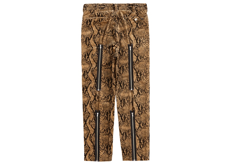 Order Pantalón Supreme Corduroy Flight Serpiente Piel de Serpiente