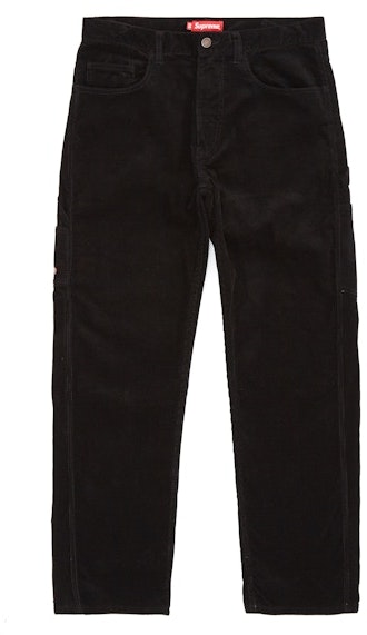supreme-corduroy-painter-pant-black