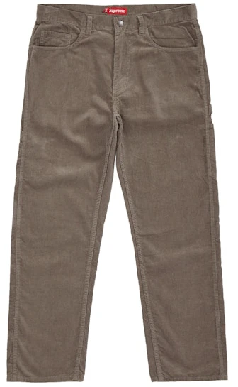 supreme-corduroy-painter-pant-grey