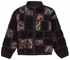Supreme Corduroy Patchwork Denim Jacket Black Supreme Corduroy Patchwork Denim Jacket Black
