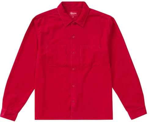 至高燈芯絨襯衫紅色 Buy 至高燈芯絨襯衫紅色