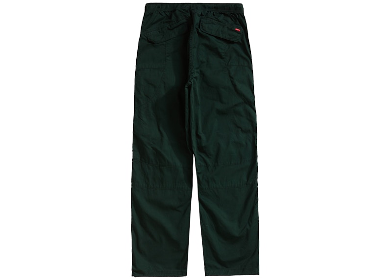 Order シュプリーム コットン シンチパンツ (FW21) ダークグリーン
