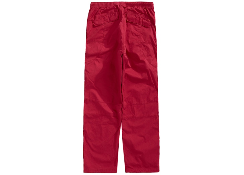 Order Supreme 棉質束腳褲 (FW21) 深洋紅色