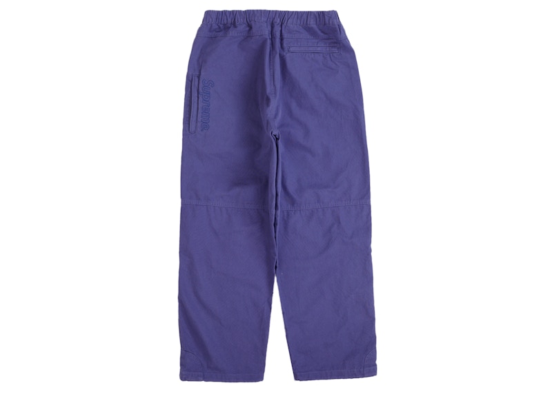 Order 至高無上的棉質束帶長褲（2022 秋冬款）藍色