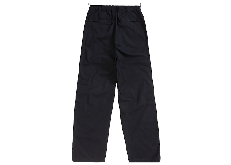 Order シュプリーム コットン シンチ パンツ (SS24) ブラック