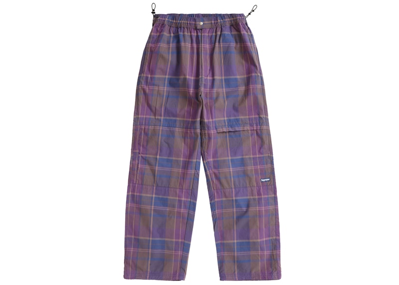 Supreme Cotton Cinch Pant (SS24) Plaid