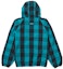 Lookbook Supreme Jaket Hoodie Katun Teal Kotak-Kotak