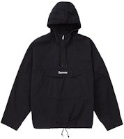 Supreme Cotton Utility Anorak Black Supreme Cotton Utility Anorak Black