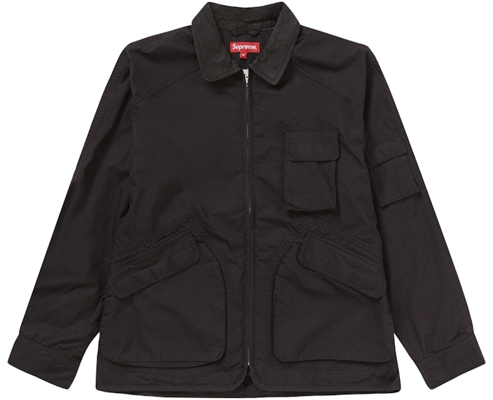 supreme-cotton-utility-jacket-black