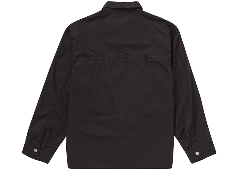 Order Supreme Cotton Utility Jacket Black