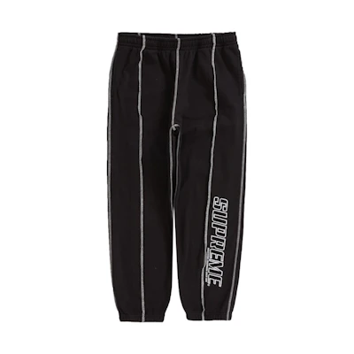 Supreme Coverstitch Sweatpant 'Black'