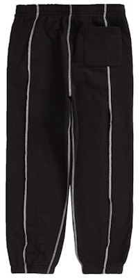 Supreme Coverstitch Sweatpant 'Black' Order Supreme Coverstitch Sweatpant 'Black'