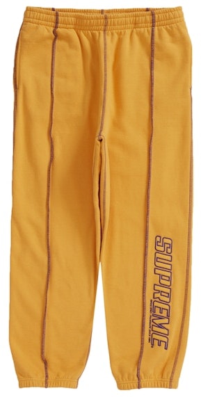 supreme-coverstitch-sweatpant-dusty-gold
