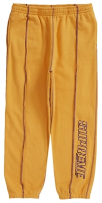 Supreme Coverstitch Sweatpant 'Dusty Gold' Buy Supreme Coverstitch Sweatpant 'Dusty Gold'