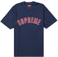 Supreme Cracked Arc S/S Top Blue Supreme Cracked Arc S/S Top Blue