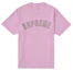 Order Supreme Cracked Arc 短袖上衣 粉色
