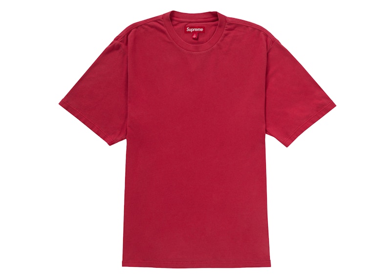 Order Supreme Cracked Back Arc Baju S/S Merah.