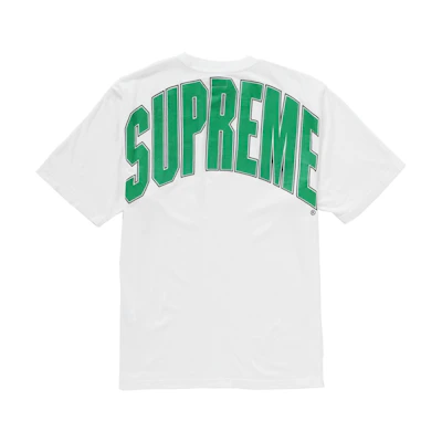 Supreme Cracked Back Arc S/S Top White
