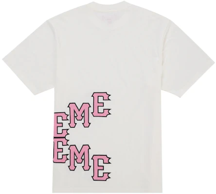 Supreme 破裂字母短袖上衣 白色 Order Supreme 破裂字母短袖上衣 白色