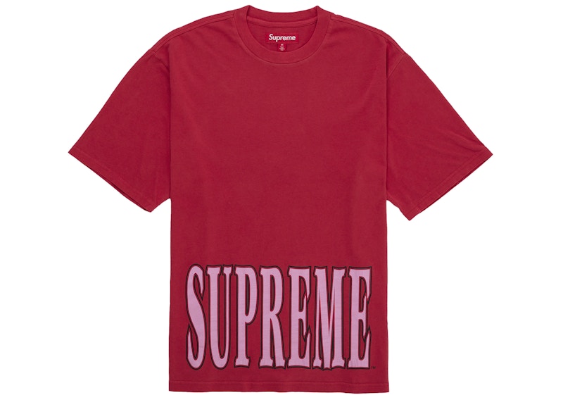 Supreme Cracked Stretch S/S Top Red