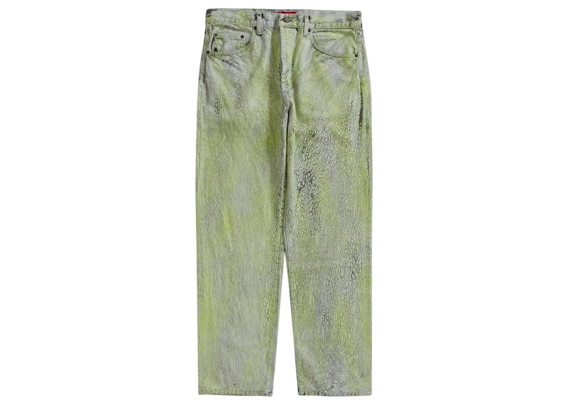 Supreme Crackle Regular Jean Multicolor