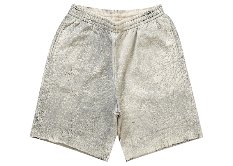 Supreme Crackle Sweatshort Natural