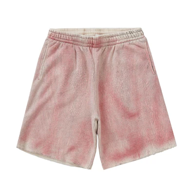 Supreme Crackle Sweatshort Red