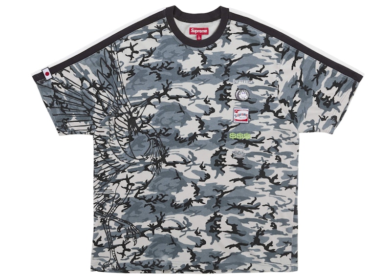 Supreme Crane S/S Top White Camo