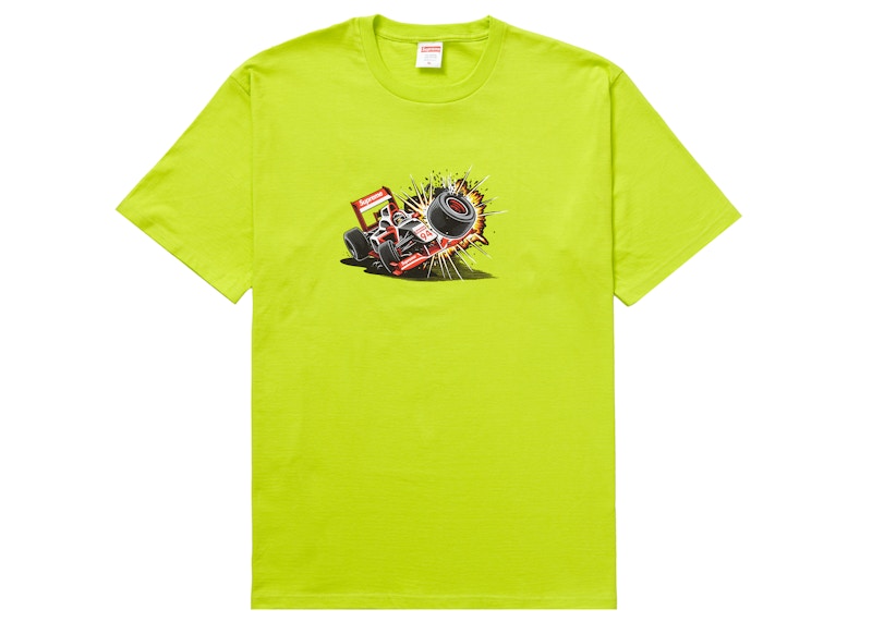 Supreme Crash Tee (FW21) Bright Green
