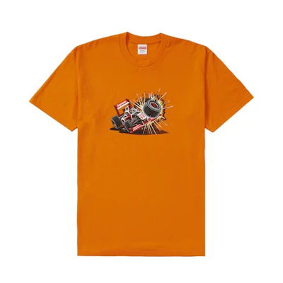 Supreme Crash Tee (FW21) Orange