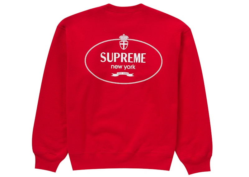 Supreme Crest Crewneck (FW24) Red 圖 2