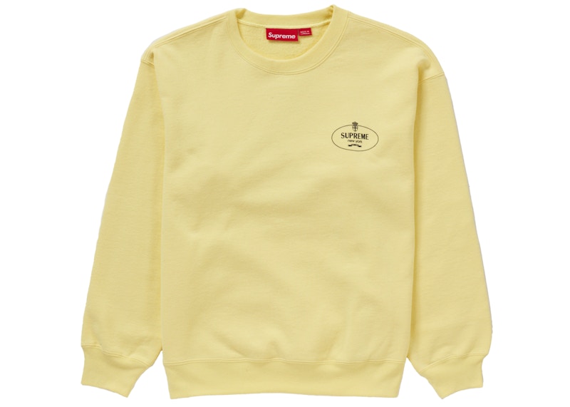 Supreme Crest Crewneck (FW24) Yellow