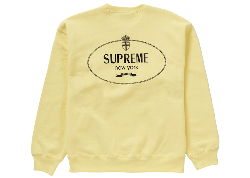Supreme Crest Crewneck (FW24) Yellow 圖 2