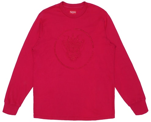 Supreme Crest L/S Top Magenta Buy Supreme Crest L/S Top Magenta