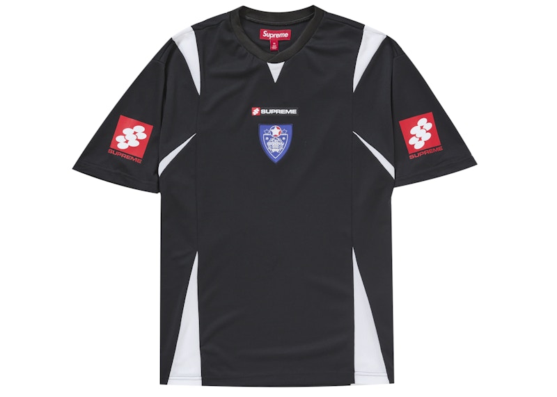 Supreme Crest Soccer Jersey Black