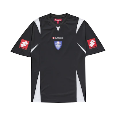 Supreme Crest Soccer Jersey Black