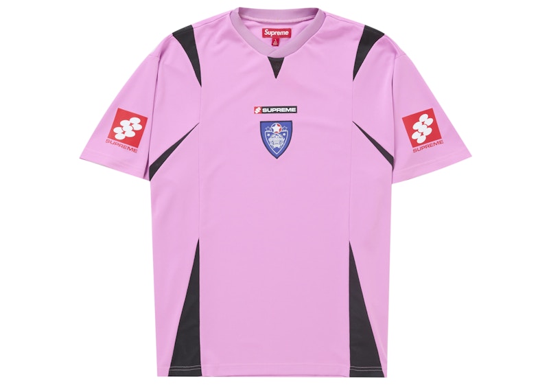 Supreme Crest Soccer Jersey Pink