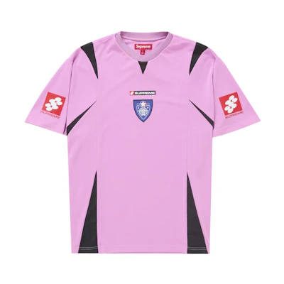 Supreme Crest Soccer Jersey Pink